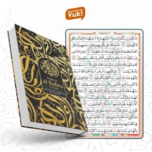 Al Quran Super Jumbo Terjemah Tajwid Berwarna Tulisan Khat Besar Al Kubro Ukuran Besar Cocok Untuk Lansia B4