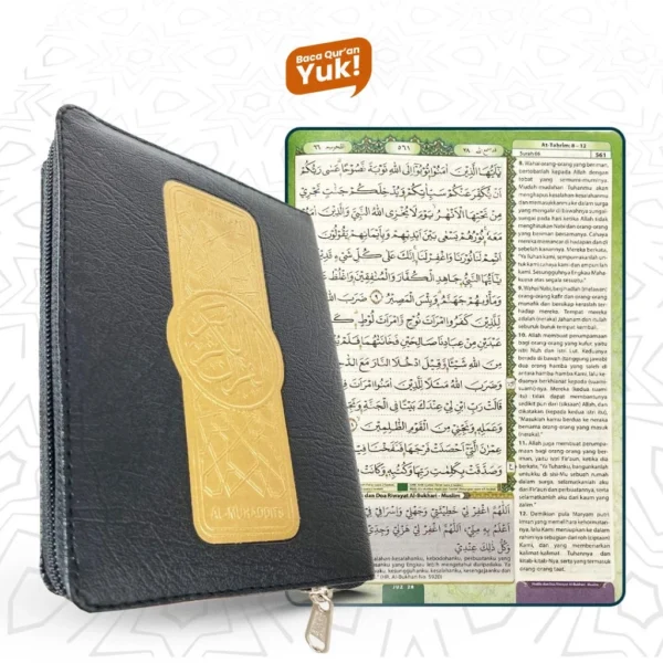 Al Quran Cover Resleting Tajwid Warna Terjemah Al Muhaddits Travel Size Quran Kecil Ukuran A6