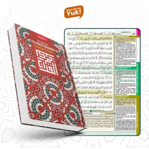 Al Quran Tajwid Warna Ukuran Besar Jumbo Terjemah Tematik Disertai Tema Ekonomi, Keuangan Syariah, dan Hadis Muamalah A4